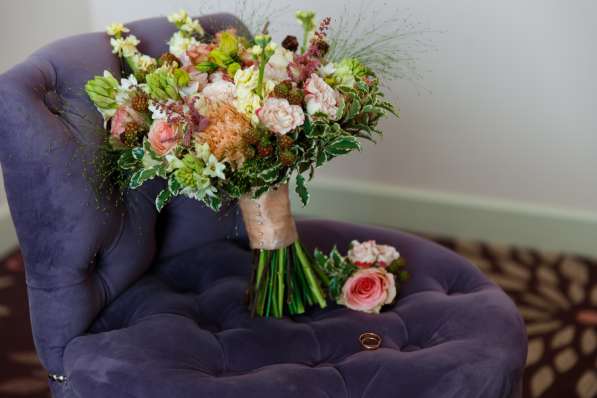 Свадебное оформление, флорист, букет невесты в Жуковском фото 9