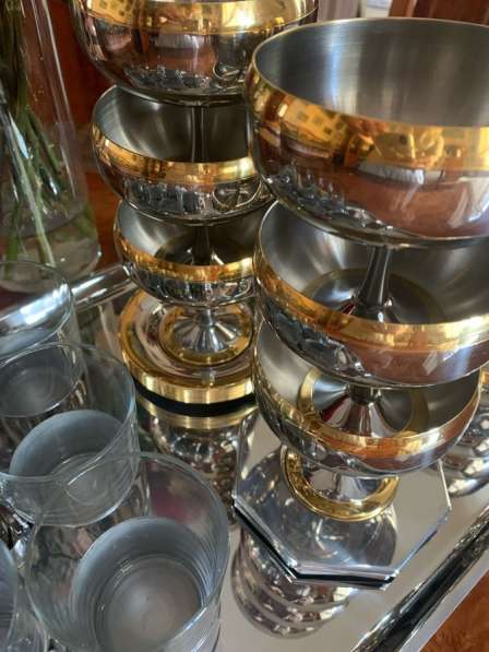 Цептер десертный набор, чайные стаканы, поднос в Санкт-Петербурге фото 3