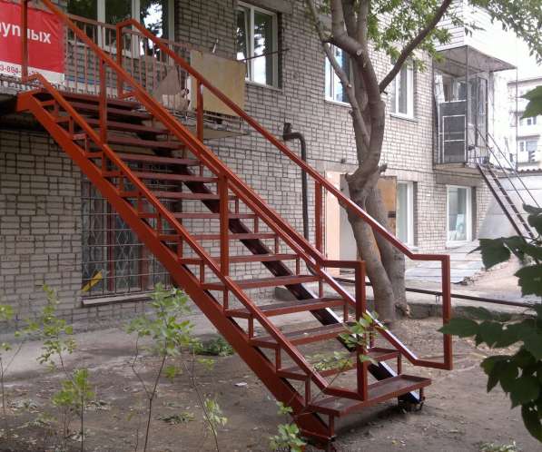 Металлические лестницы в Новосибирске фото 14