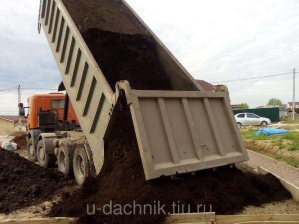 Чернозем (привезен из Рязани) в мешках в Москве