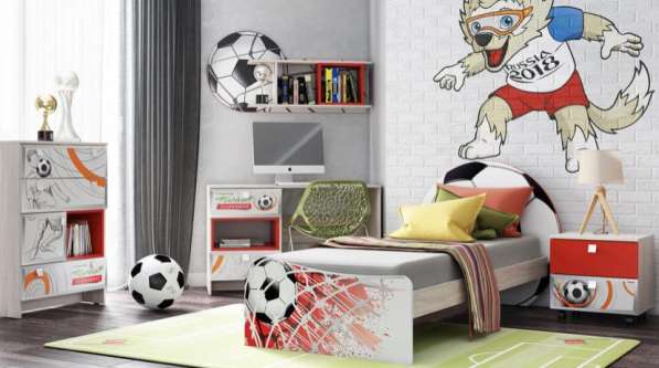 Кровать детская футбол 33