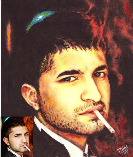 Портрет по фото в Москве