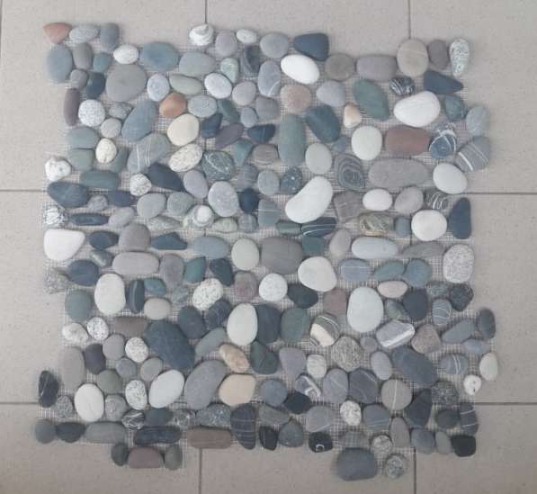 Плитка мозаика из морской гальки в Сочи фото 19