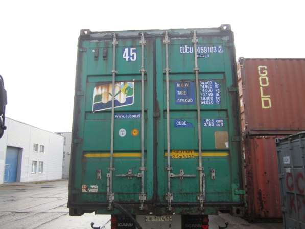 Контейнер 40 футов хай кьюб б/у в Санкт-Петербурге фото 10