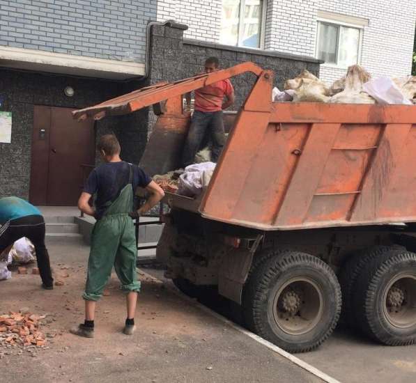 Грузчики спуск погрузка мусора в Омске