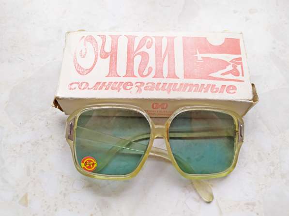 Винтажные солнцезащитные очки СССР (коричневые) в Кирове фото 3