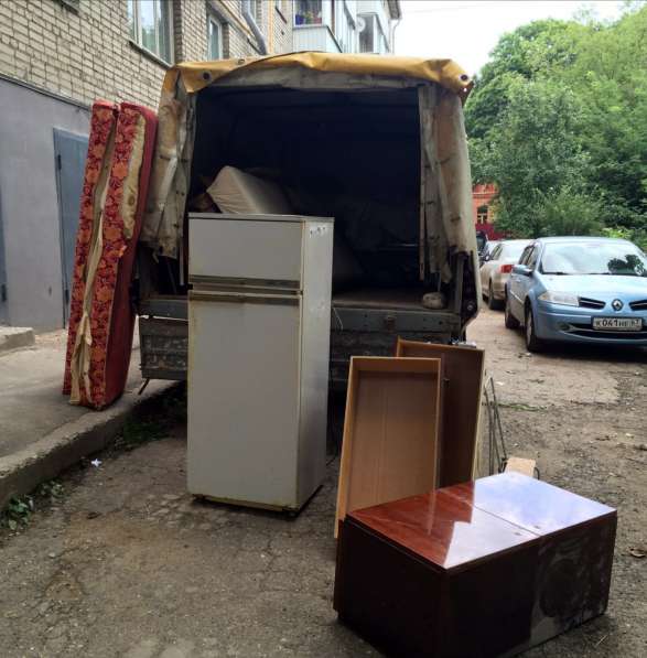 Вывоз старой мебели, строительного мусора, хлама в Перми фото 9