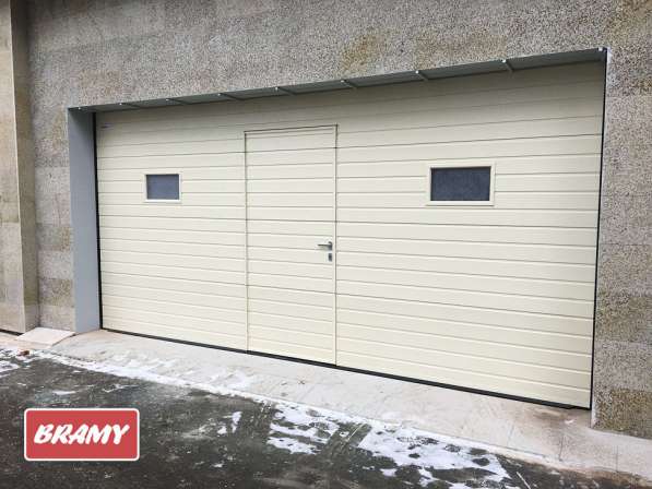 Секционные механические ворота 2500×2200!