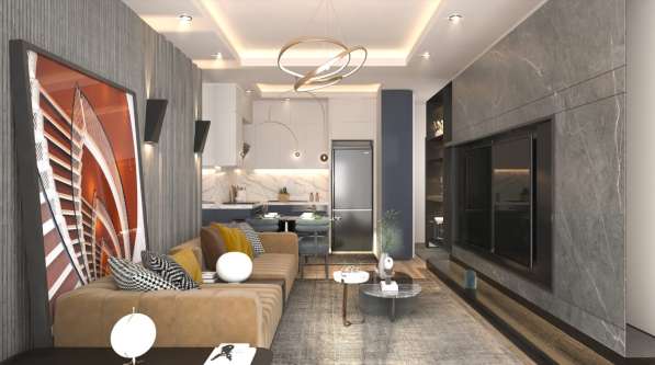 2-к. квартира 48м² Турция, Мерсин, Эрдемли в 