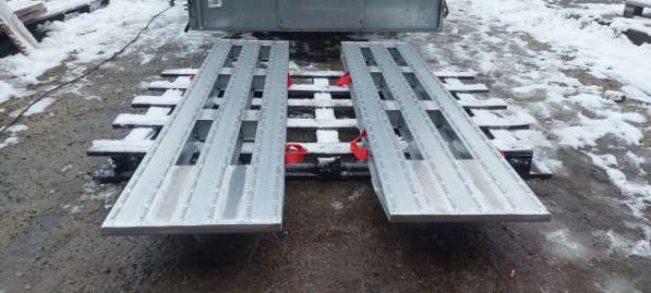 Аппарели алюминиевые для тяжелой техники в Москве фото 4