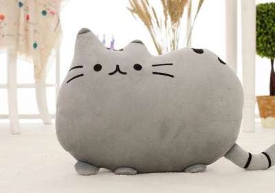 Плюшевый кот подушка Пушин Pusheen