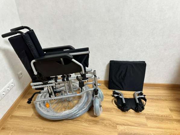 Инвалидная коляска Новая Складная + Доставка в Москве фото 8