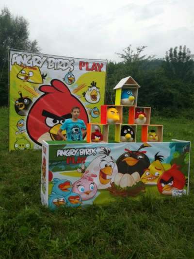 Аттракцион "Рогатка Angry Birds Pla в Краснодаре