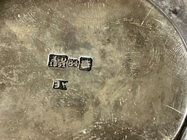 Серебряный сервиз 19 века мастерской Егорова в Москве фото 7