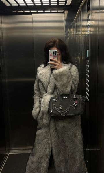 Шуба из экомеха в Ханты-Мансийске фото 3