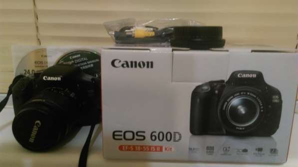 Продам зеркальную камеру Canon EOS 600D в Севастополе фото 4