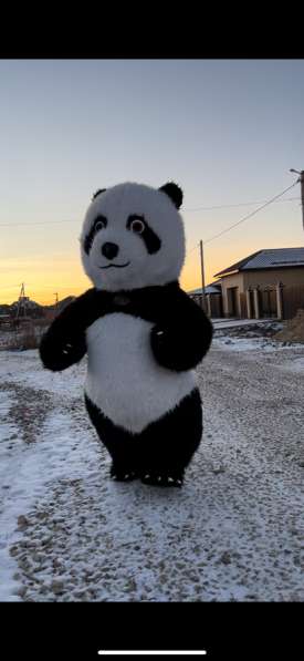 Панда ростовая белый мишка на праздники аниматор в Оренбурге