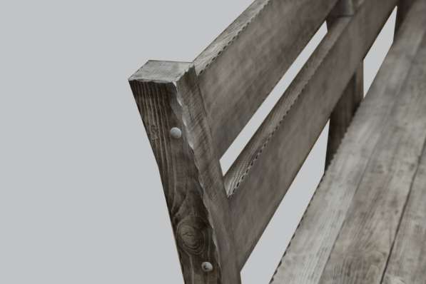Большой стол из массива и скамья со спинкой Застолье в Екатеринбурге фото 11