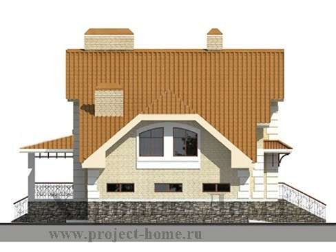 Строительство дома из газобетона 265.8 кв. м в Москве