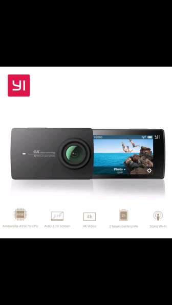 YI 4K Action Camera в фото 5