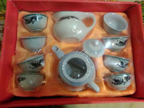 Чайный Сервиз из Китая Чёрный Дракон Ценителям чая