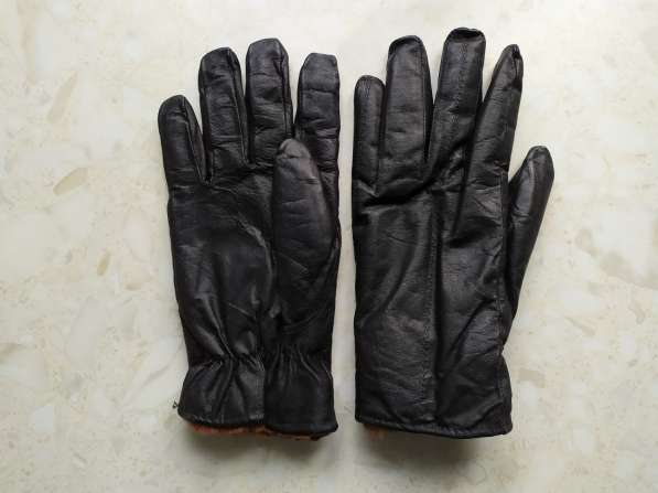 Перчатки зимние кожаные СССР