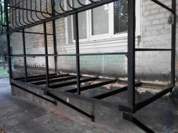 Пристройка балкона / Строительство балкона в фото 7