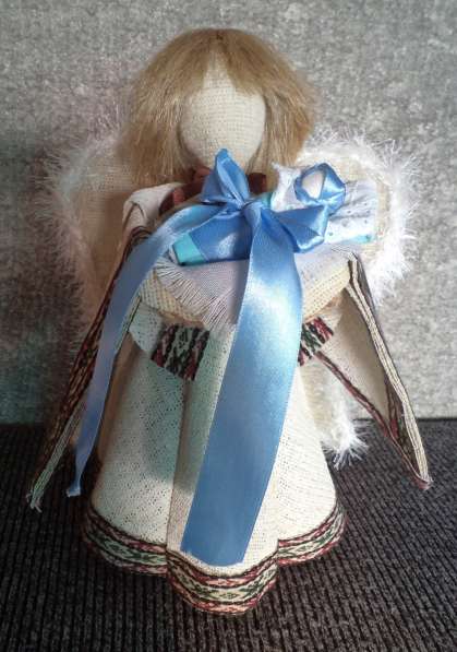 Текстильная кукла ручной работы Ангел ожидания чуда в Волгограде