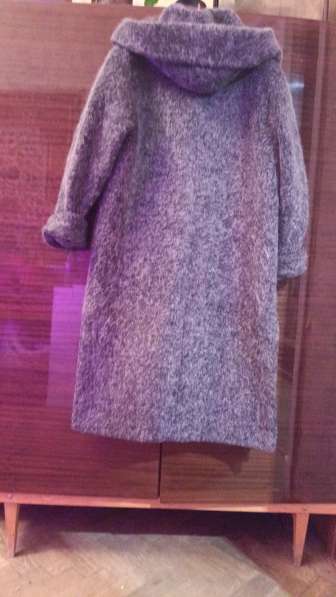 Пальто, мохер-шерсть, фасон халат, размер 48-50 в Санкт-Петербурге