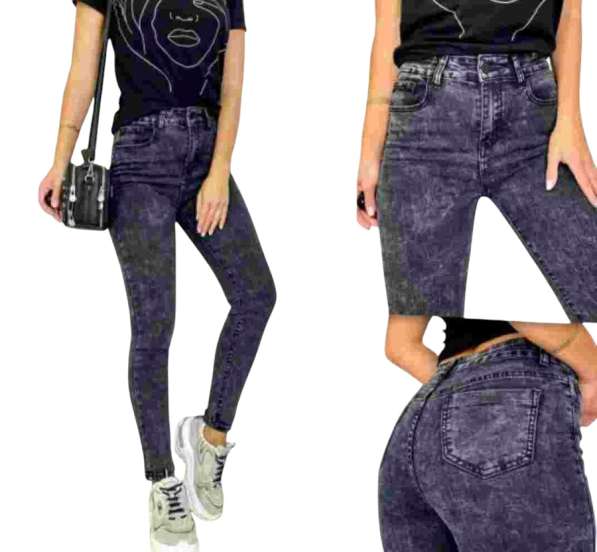 Джинсы черные