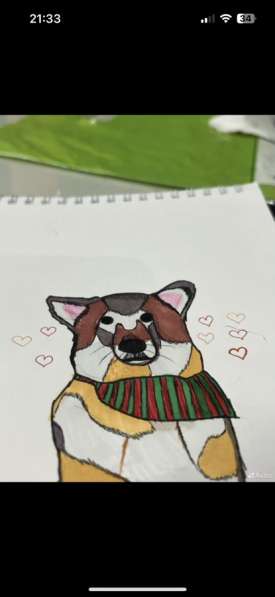 Рисунок вашего питомца в Москве фото 3