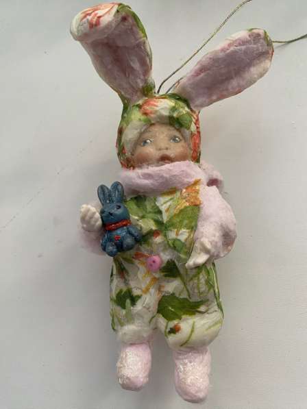 Ватная елочная игрушка в Новосибирске