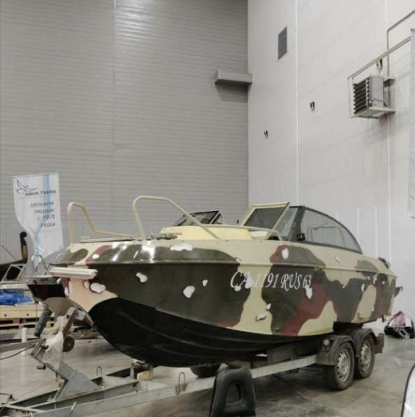 Алюминиевый катер &laquo;Игуана 6.7&raquo; с реданом на заказ в Самаре