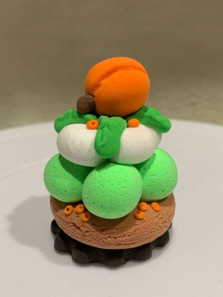 Пирожное из воздушного пластилина Покрытое лаком в Казани фото 8