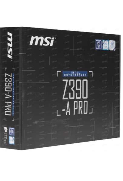 Связка I5 9600K и Материнская плата MSI Z390 A PRO