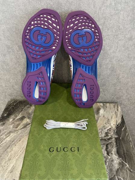 Gucci кроссовки мужские новые в фото 6