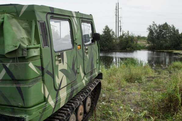 Вездеход амфибия BV206 Лось в Санкт-Петербурге