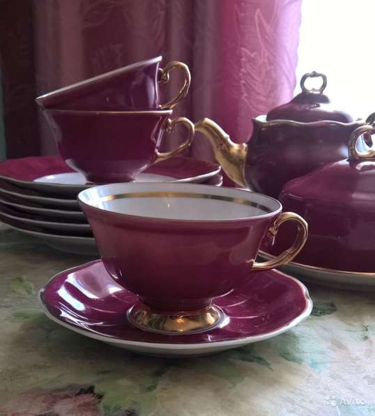 Сервиз чайный Каролина, 80х годов, Польша в Новосибирске фото 5