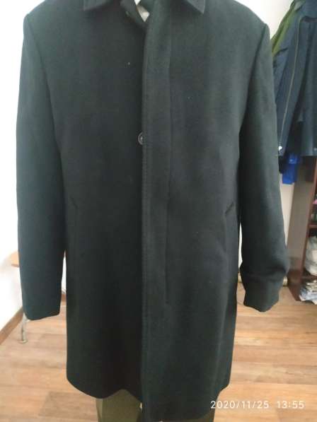 Зимнее мужское пальто из кашимира, Р 56.176
