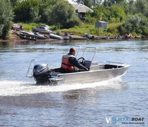 Купить лодку Wyatboat-390 M с консолями в Петрозаводске фото 16