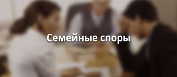 СЕМЕЙНЫЕ СПОРЫ В СУДЕ в Москве фото 8