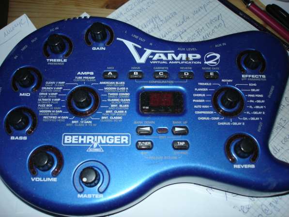 Гитарная педаль эффектов vamp-2