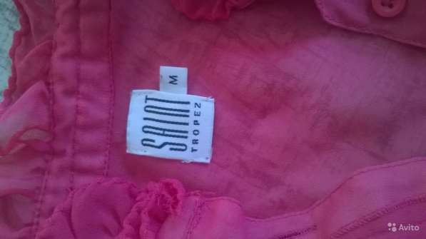 Шикарная розовая блузка р. 46 в Краснодаре