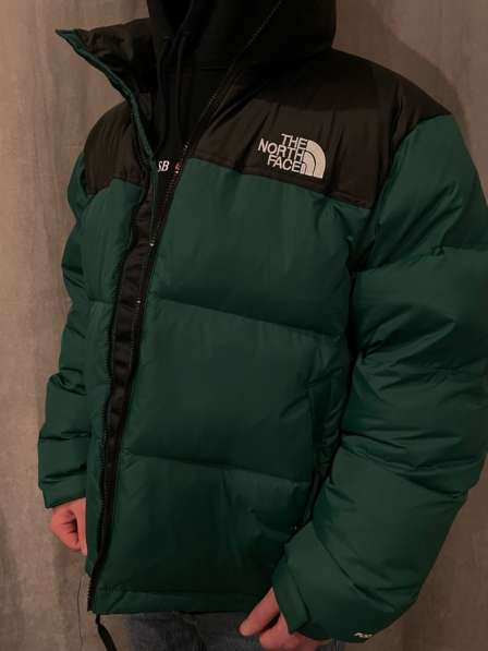 Пуховик The North Face 1996 Retro Nuptse Jacket M зелёный в фото 6
