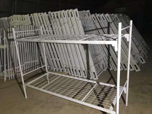 Кровати металлические для строителей оптом и в розницу в Москве