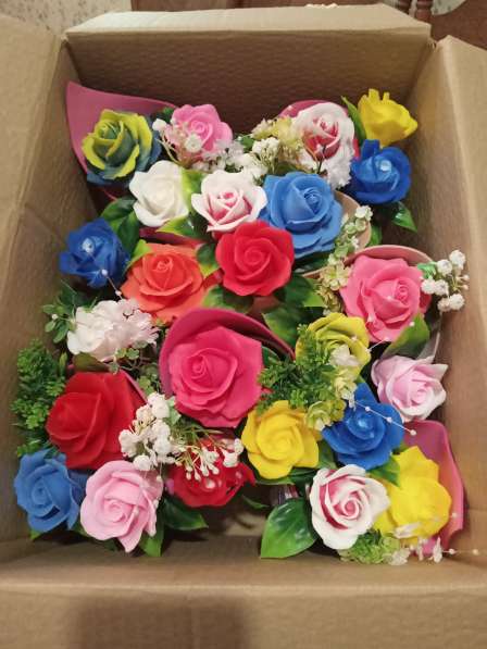 Продаю панно и красивые букеты из мыльных цветов в Казани