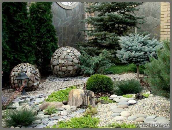 Ландшафтный дизайн с озеленением полный пакет в Краснодаре фото 3