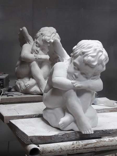 Ангел на памятник, изготовление скульптуры в Екатеринбурге