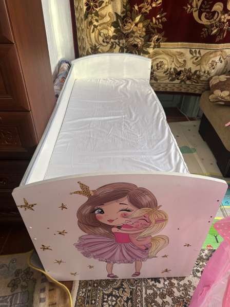 Детская кровать кроватка матрасик