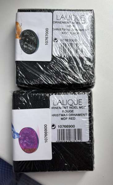 Новогодняя игрушка LALIQUE в Москве